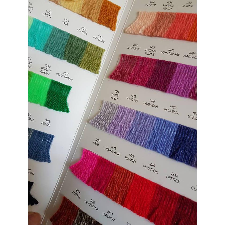 Stylecraft sp dk shade card - all new shades included