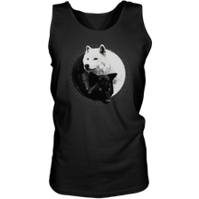 Load image into Gallery viewer, Yin Yang Wolf Inspired by Witchcraft &amp; Wicca - Mens - Tank - Small to 3XL