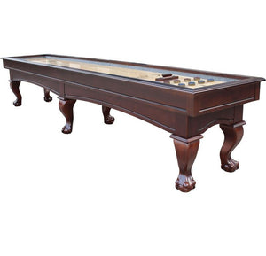Playcraft Charles River 14' Pro-Style Shuffleboard Table in Espresso