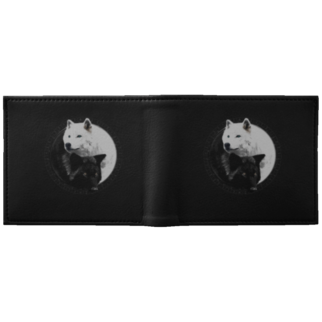 Yin Yang Wolf Inspired by Witchcraft & Wicca - Wallet