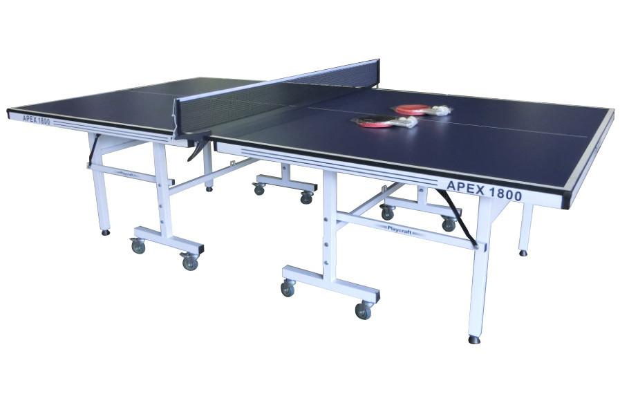 Playcraft Apex 1800 Indoor Tennis Table in White